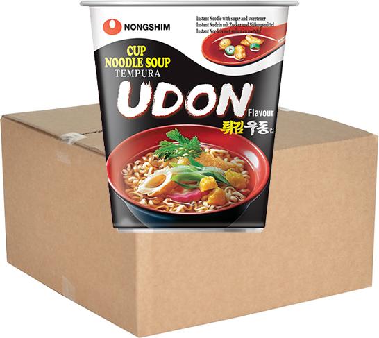 Actual product image Nongshim Tempura Udon Noodle Soup (Cup) (744 g)
