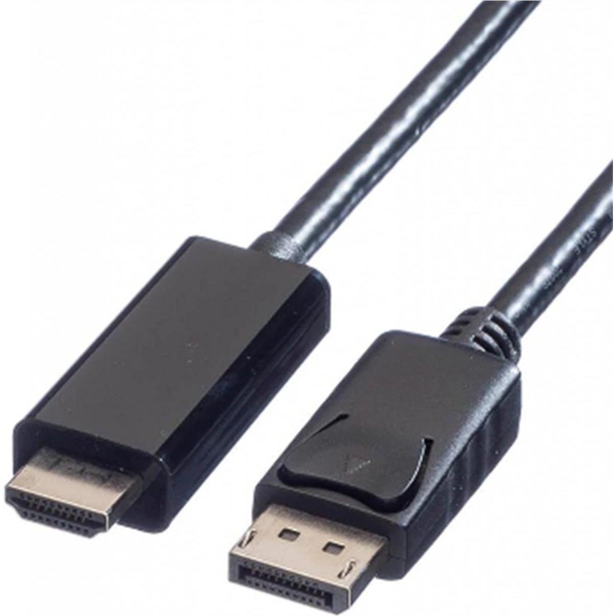 Value DisplayPort — HDMI (Typ A) (5 m, DisplayPort, HDMI), Video Kabel