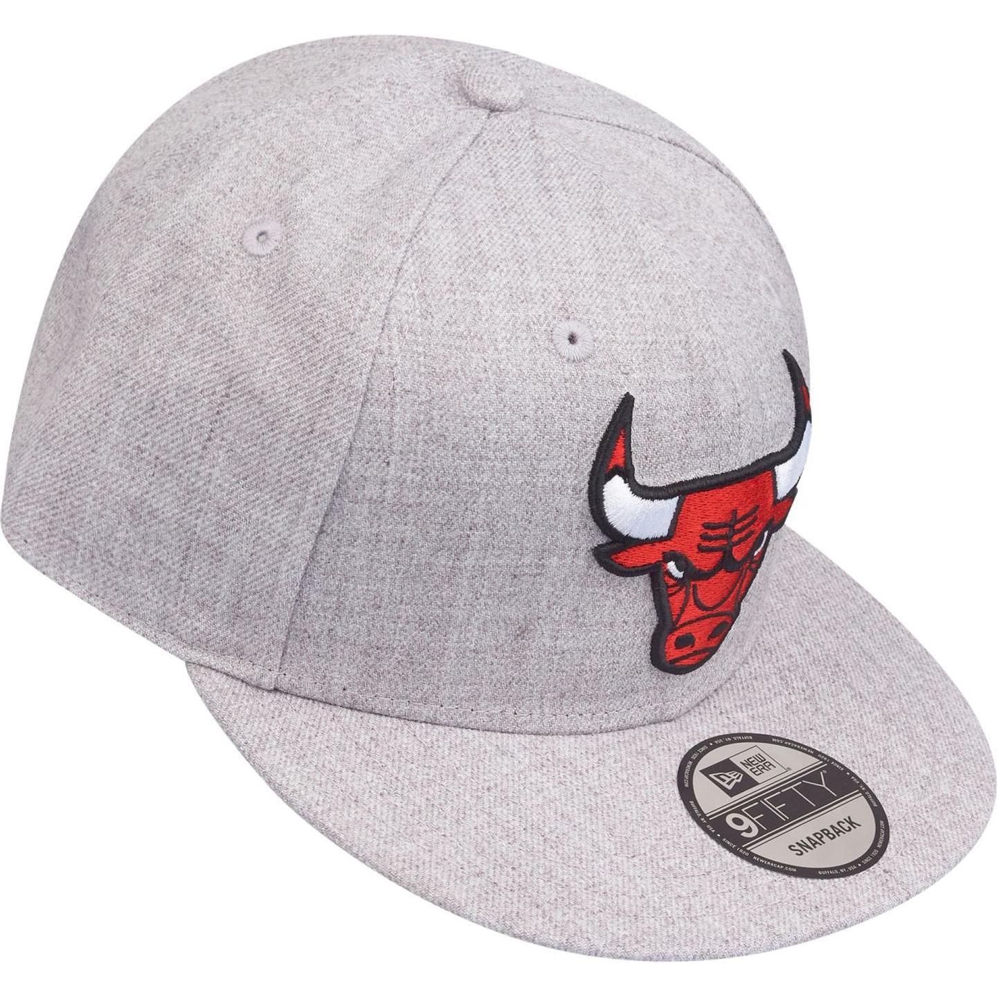 Thumbnail - New Era, Herren, Cap, 9Fifty Chicago Bulls Heather, Grau