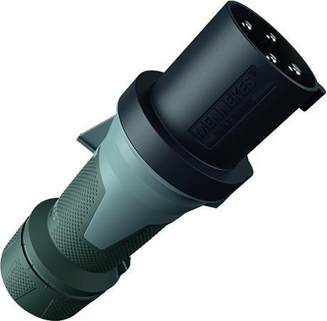 Produktbild Mennekes MEN 13136 PowerTOP Xtra 63A 4P 5H 600-690V IP44 CEE Stecker