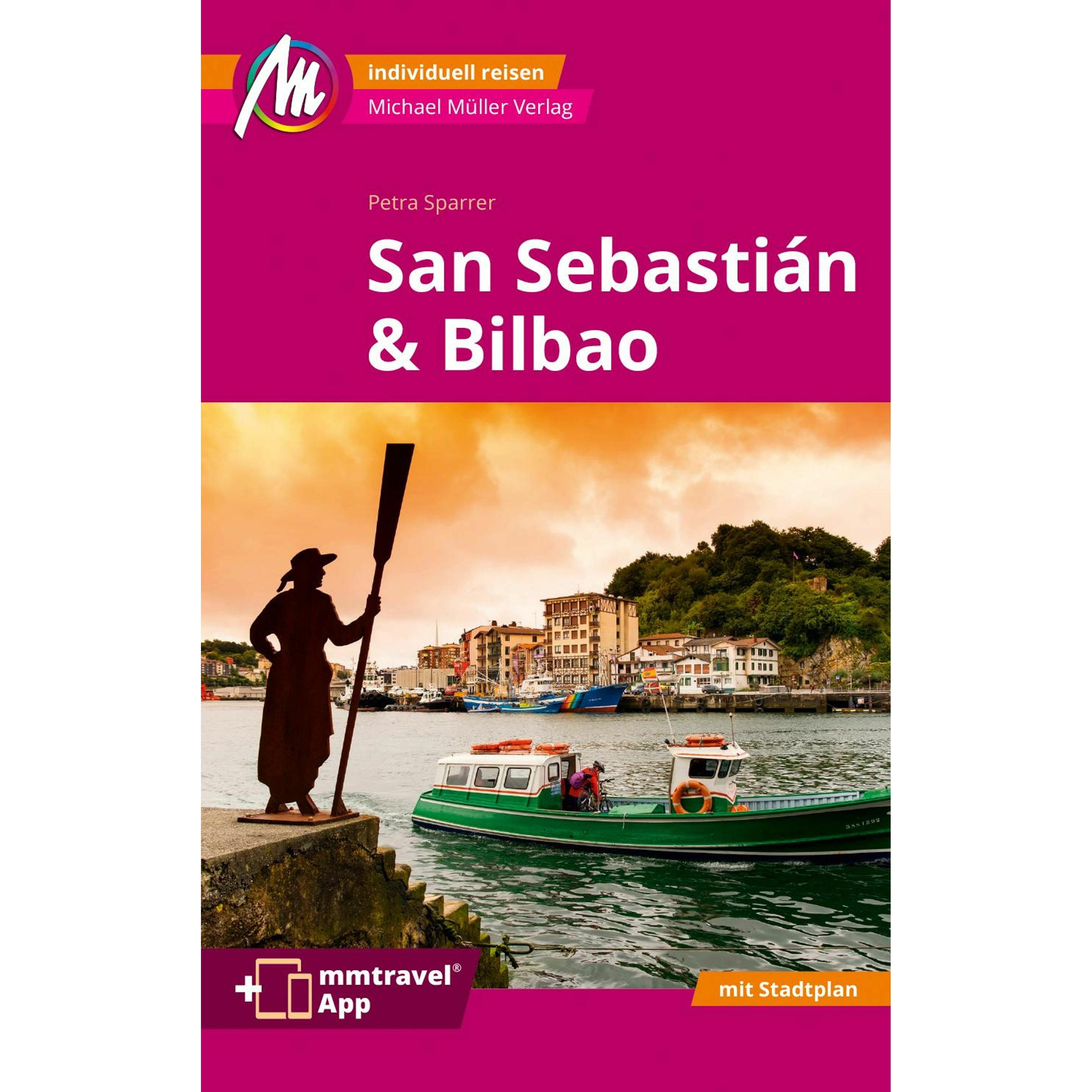 Thumbnail - MICHAEL MÜLLER REISEFÜHRER San Sebastián & Bilbao MM-City, Ratgeber von Petra Sparrer