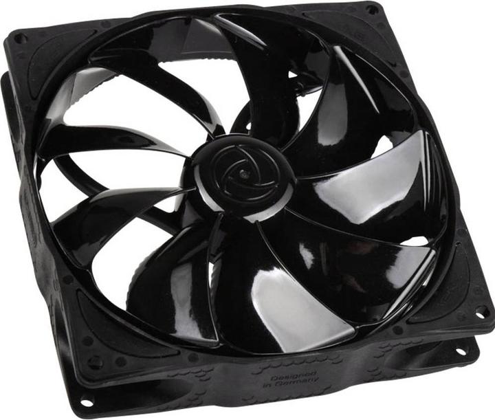 Actual product image Noiseblocker NB-eLoop Fan B14-PS Black Edition - 140mm PWM (140 mm, 1 x)