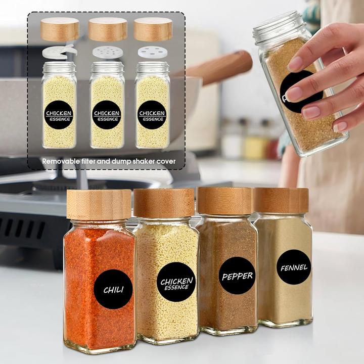 Actual product image Twbest Gewürzgläser-Set (0.12 l)