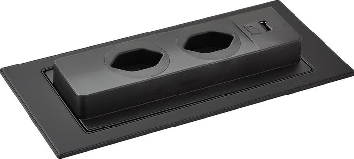 Evoline BackFlip, zwart mat, 10A
