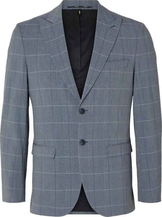 Actual product image Selected Slim Fit Check Blazer (50)