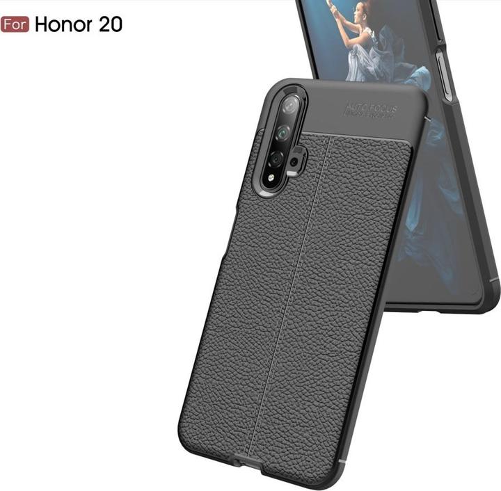 Image du produit Screenguard Housse Honor 20 Leather Design TPU Cover (Taxe 20)