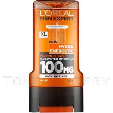 L'oréal Paris Uomo Gel Doccia, - Expert (Gel Doccia Idratante) 300 Ml (300 Ml)