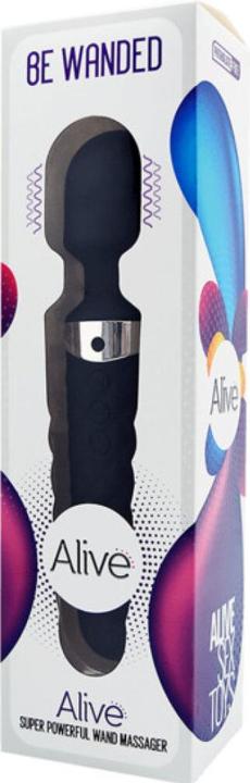 Productafbeelding Alive Be Wanded Vibrator-Massager Zwart