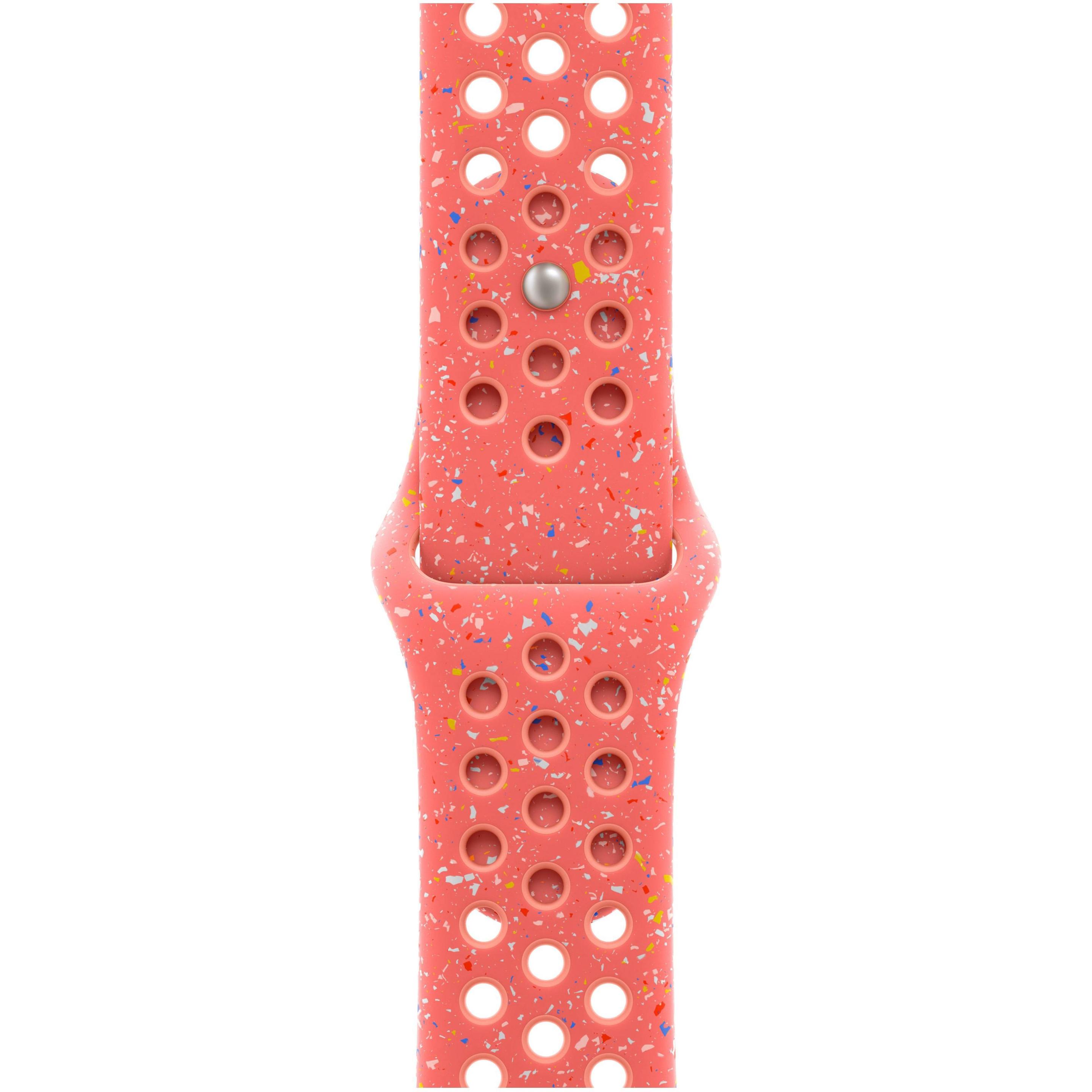 Thumbnail - Apple Nike Sportarmband (45 mm, Fluorelastomer, Apple Watch Series 9), Uhrenarmband, Rot