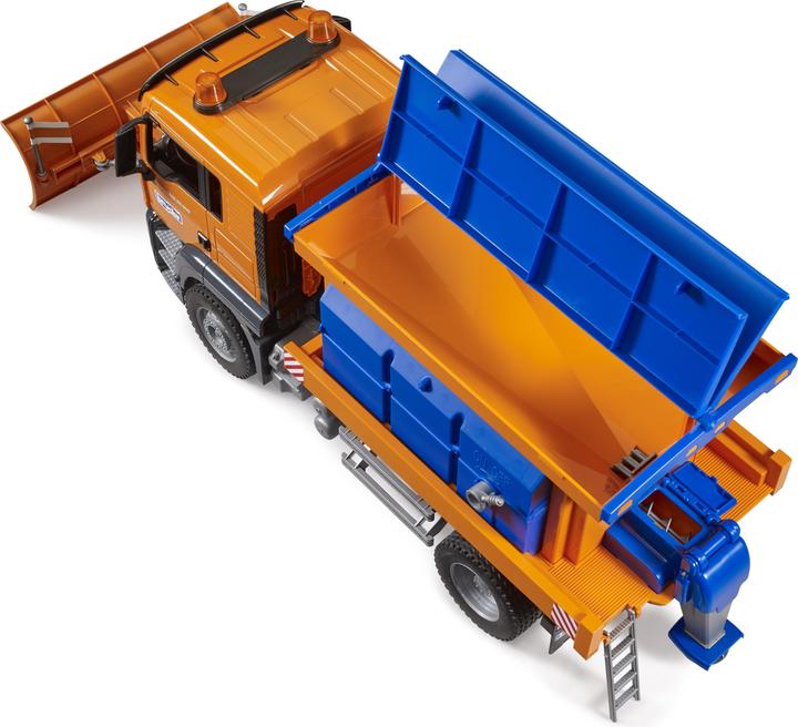 Actual product image Bruder MAN TGS winter service with snow plough