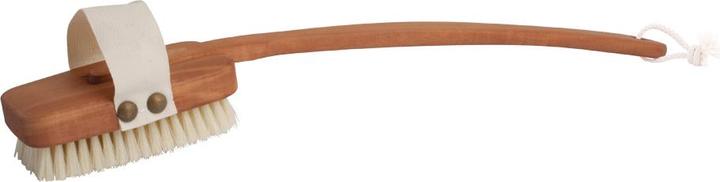 Actual product image Bürstenhaus Redecker Bath brush, pear wood, rectangular shape