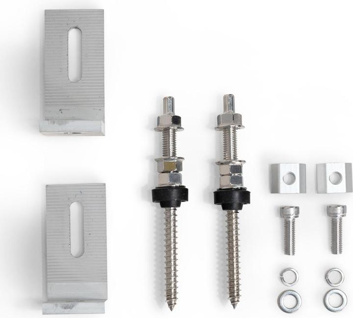 Produktbild Autosolar Befestigungsset für Welleternit / Wellblech für Solarpanels (Solaranlage Montagematerial)