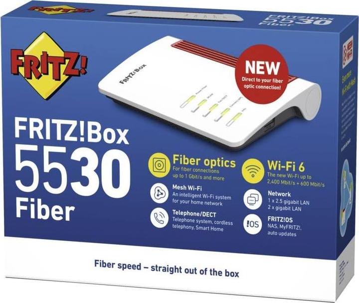 Actual product image FRITZ! Box 5530 Fiber AON International