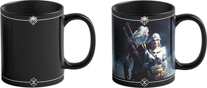 Actual product image Good Loot Heat Reveal Mug (The Witcher 3: Geralt & Ciri) /Merchandise (480 ml, 1 x)