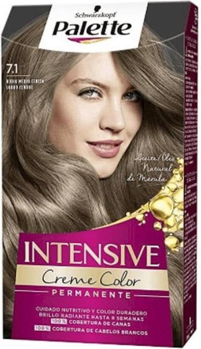 Actual product image Palette INTENSIVE ink #7.1-rubio medio ceniza (7.1)