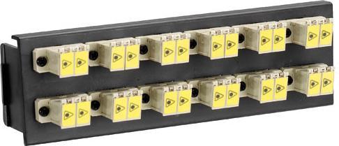 Actual product image Molex Front panel 12x duplex LC multimode