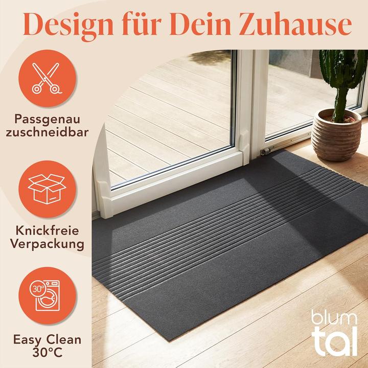 Actual product image Blumtal Rutschfeste Fussmatte (90 x 60 cm)