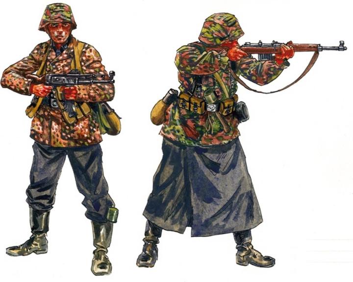 Actual product image Italeri German Elite Troops