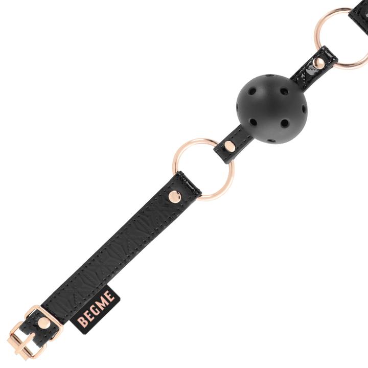 Produktbild Begme Black Edition Ball Gag Vegan Leather