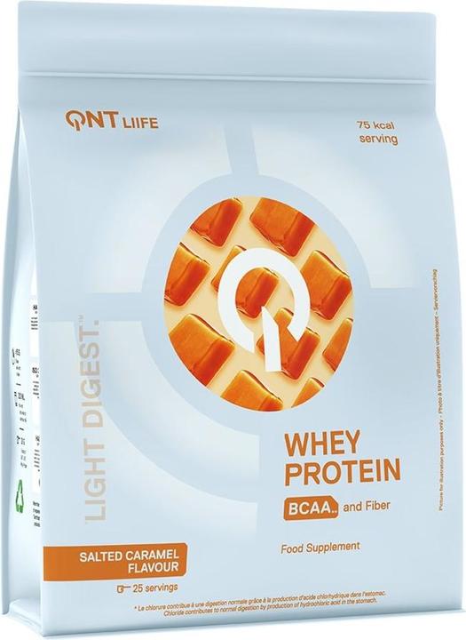Actual product image QNT Light Digest Whey Protein (Salted Caramel, 1 pcs., 500 g)