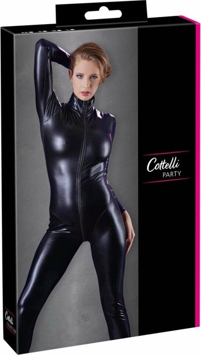 Produktbild Cottelli Collection Langarm Wetlook Overall (S)