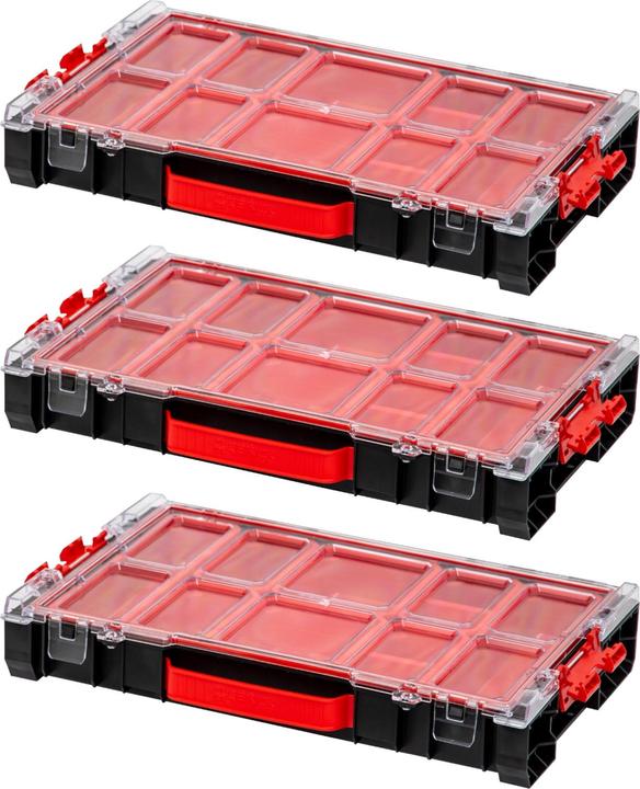 Actual product image Qbrick System 3x PRO 100 Organiser 452 x 296 x 79 mm 5 l stackable IP54