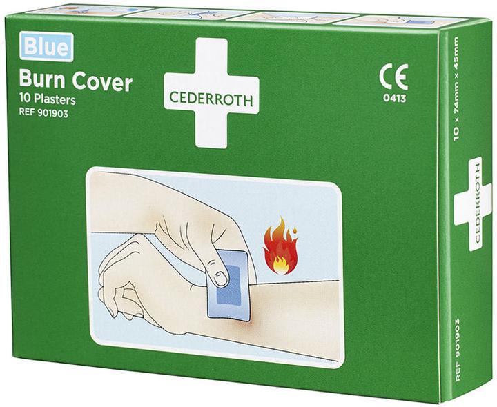 Actual product image Cederroth Burn Cover Hydrogel Plaster (10x)