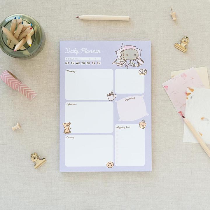 Actual product image Pusheen - Daily planner from the Moments collection, 54 A5 pages (A5)