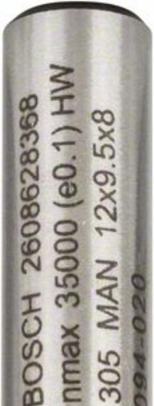 Produktbild Bosch Professional Zubehör Hohlkehlfräser, 8 mm, R1 6 mm, D 12 mm, L 9,2 mm, G 40 mm