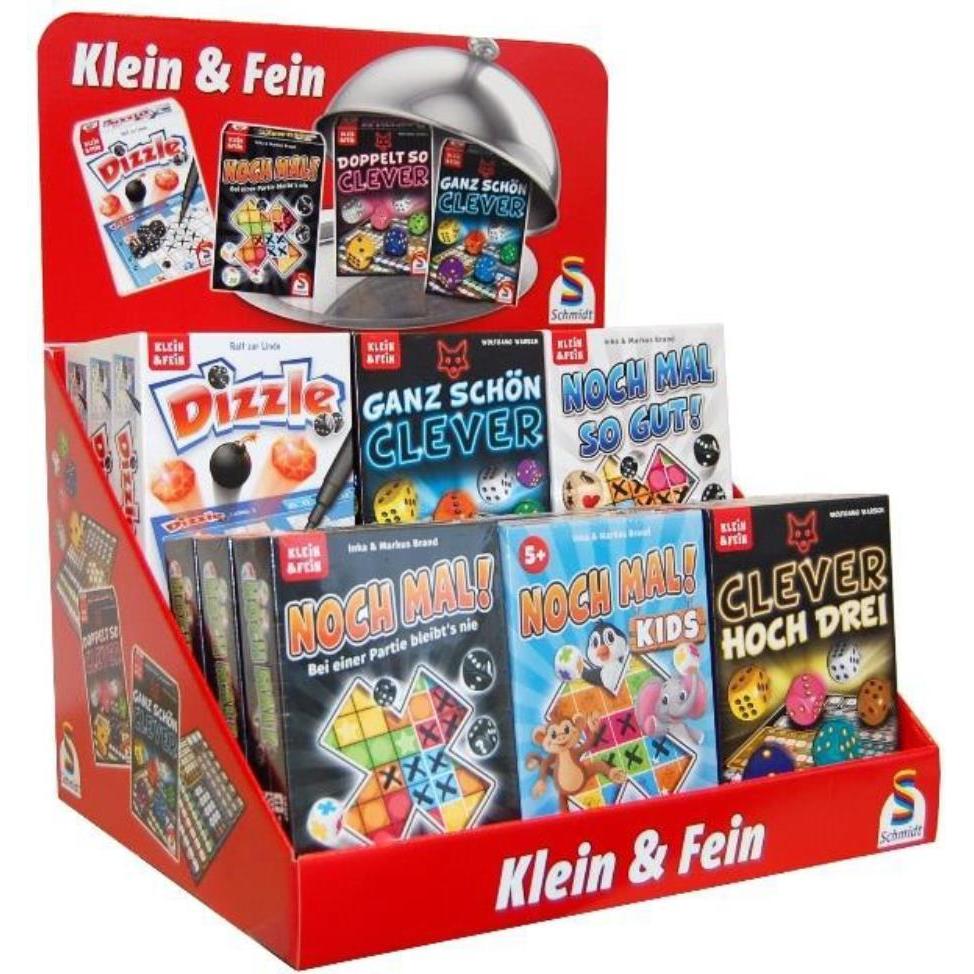 Thumbnail - Schmidt Spiele Klein & Fein – Thekendisplay (PB119101)