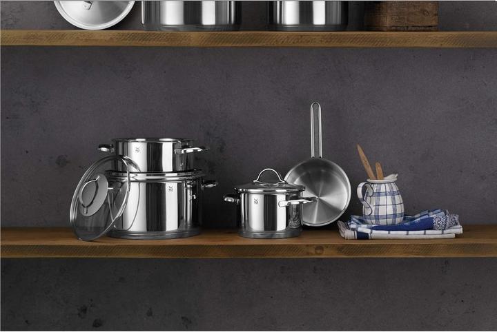 Produktbild WMF Provence Plus Topf-Set 4teilig (723046380), Edelstahl (Kochtopf, Edelstahl, 24 x 20 cm)