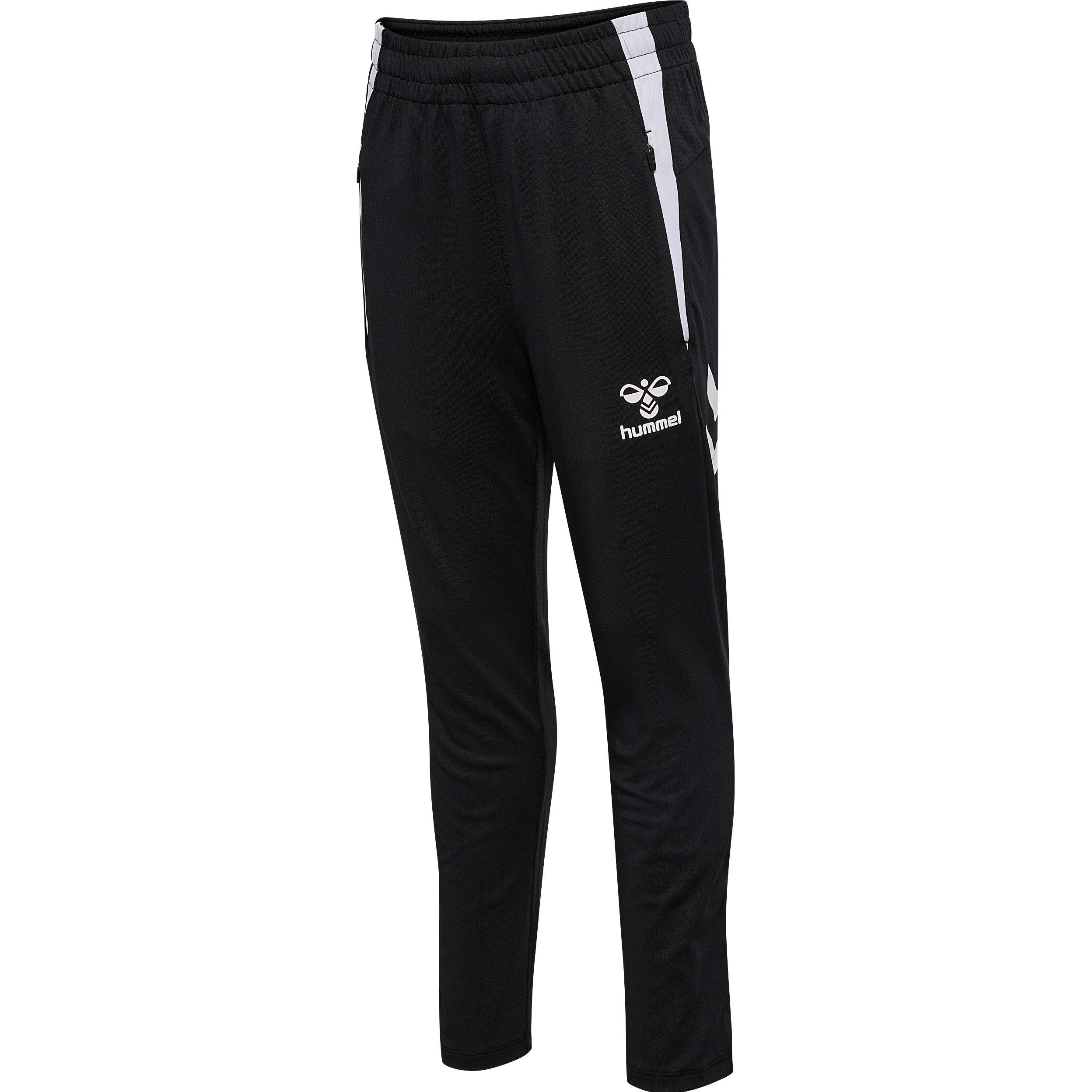 hummel, Herren, Sporthose, hmlLEAD 2.0 TRAINING PANTS KIDS (116), Schwarz, 116