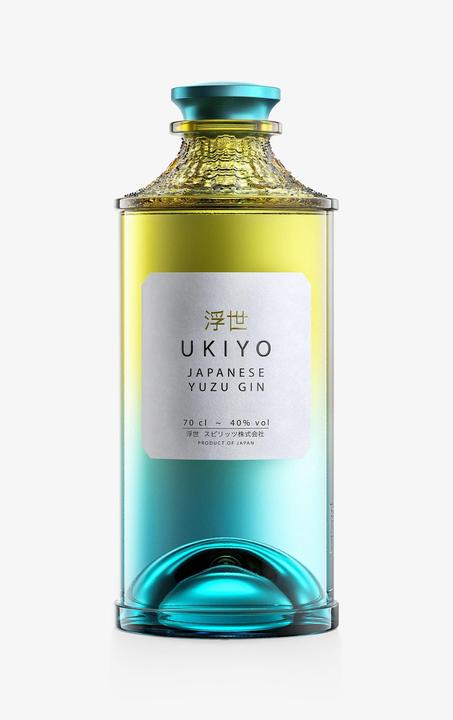 Produktbild Ukiyo Japanese Yuzu Gin (1 x 70 cl)