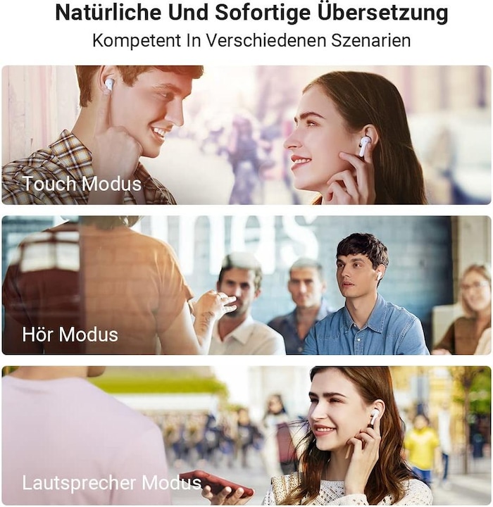 Actual product image Timekettle M3 Online Übersetzer-Earbuds
