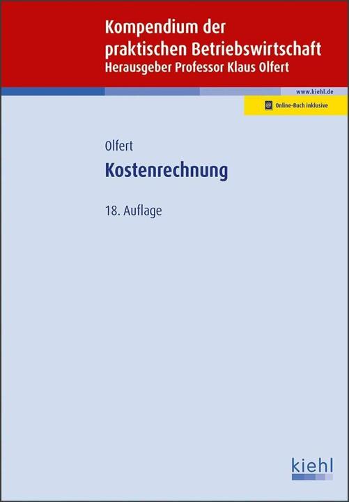 Produktbild Kostenrechnung (Deutsch, Klaus Olfert, 2018)