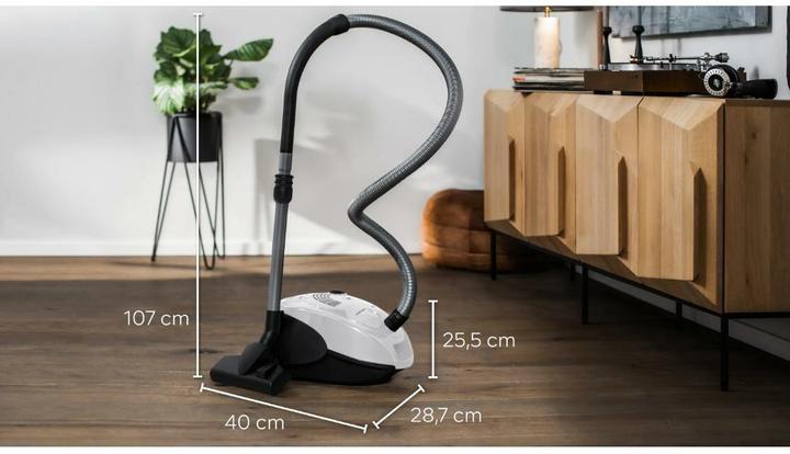 Image du produit Siemens Bodenstaubsauger VS06WH1T Weiss