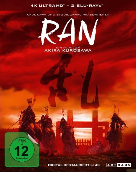 Image du produit Ran - Édition spéciale (4K Ultra HD + 2 Blu-rays) (Blu-ray 4k, Allemand)