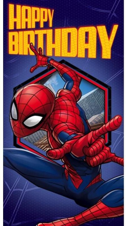 Immagine prodotto Spiderman Carta Posa in Azione Biglietto di Compleanno (1 x)