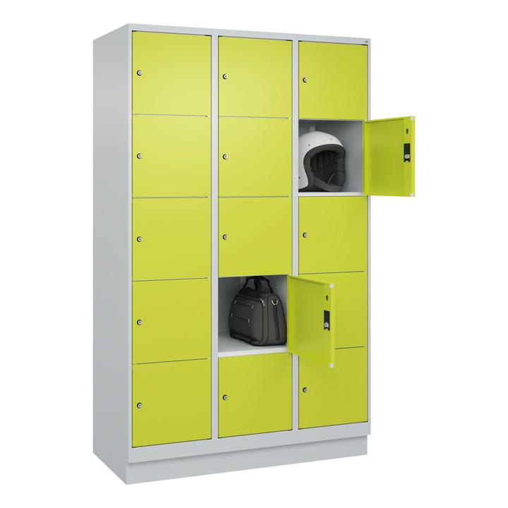 Produktbild C+P Fächerschrank Classic Plus, 5 Fächer übereinander, Abteilbreite 40 cm, mit Sockel (120 cm, 195 cm)