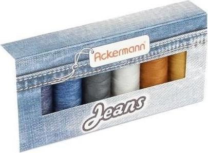 Image du produit Kit de fils de jeans en 6 couleurs x 150m (150 m)