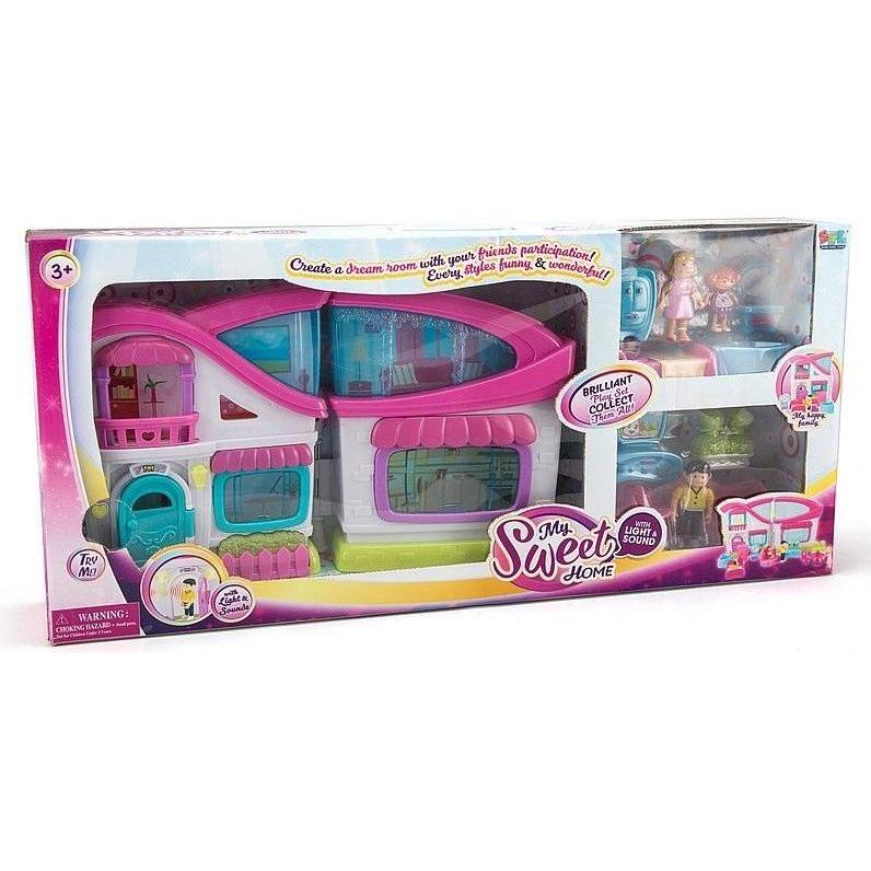 Adar Haus mit Figuren und Möbeln, Licht und Ton