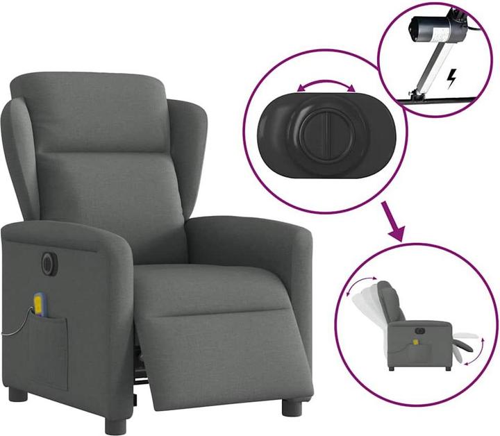 Image du produit vidaXL elektrischer Massagesessel