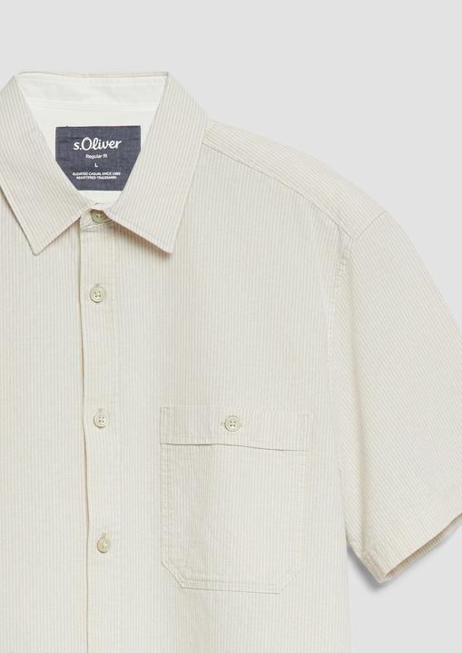 Immagine prodotto s.Oliver Regular Fit: Fein strukturiertes Kurzarmhemd (3XL)