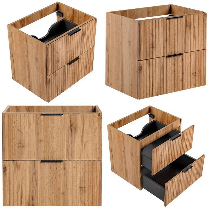 Marron, Noir marbré