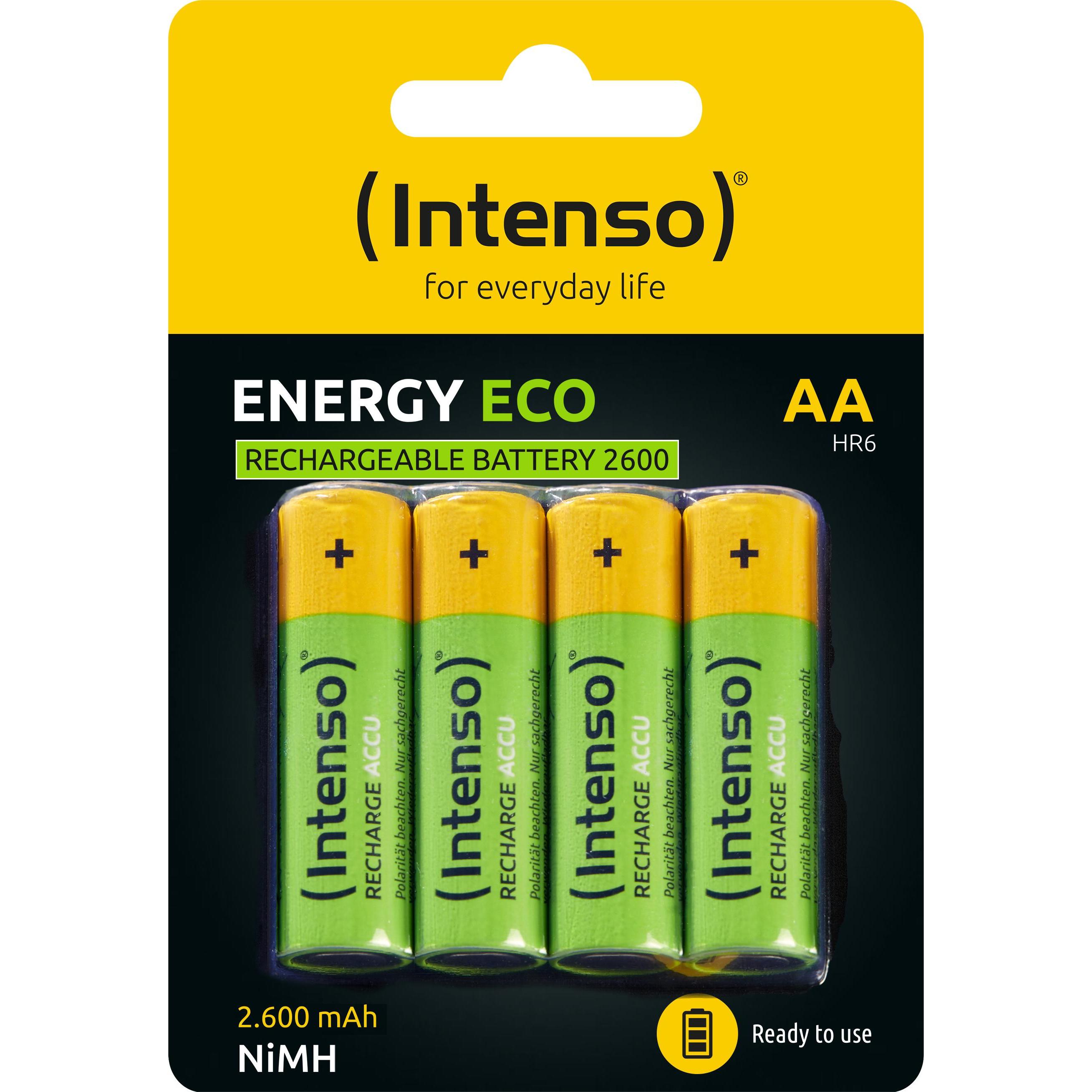 Thumbnail - Intenso Energy Eco AA HR6 (4 Stk., AA, HR6, 2600 mAh), Batterien + Akkus