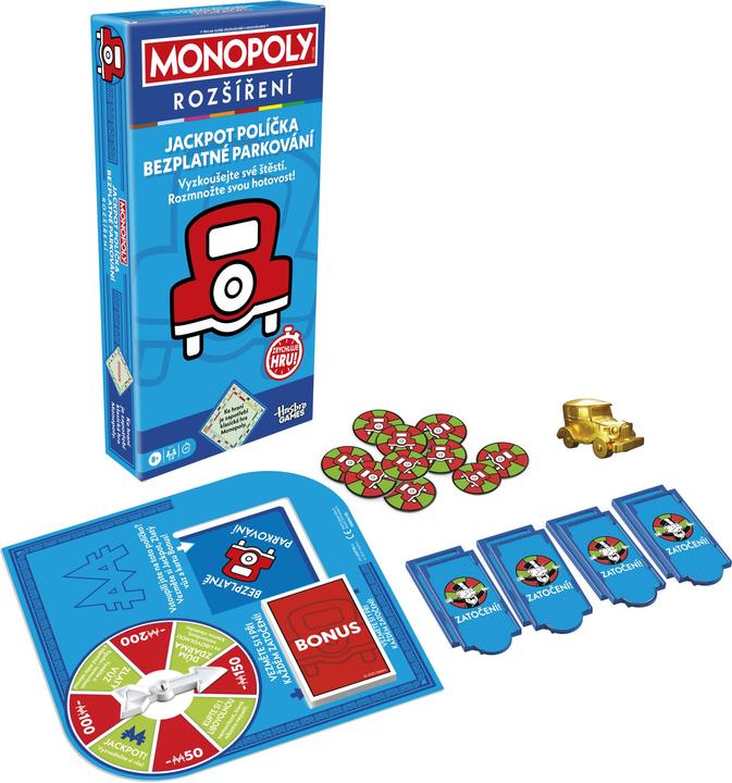 Actual product image Hasbro Monopoly Free Parking Jackpot (Czech)