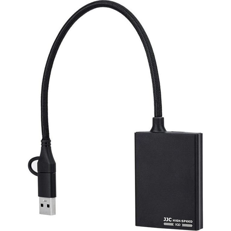 JJC CR XQD BLACK Card Reader, Speicherkartenlesegerät, Schwarz