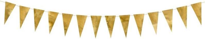 Produktbild Partydeco Wimpel, gold, 2,15 Meter