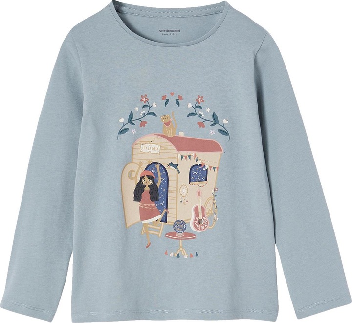 Produktbild Vertbaudet 2er-Pack lange Mädchen Schlafanzüge mit Boho-Print (158)