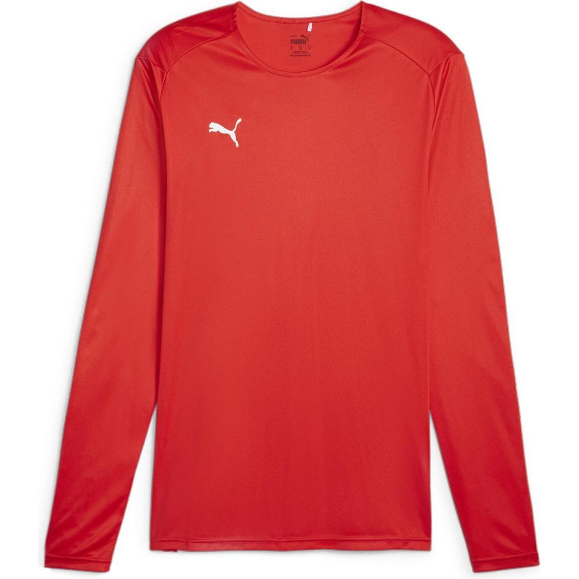 Puma, Herren, Sportshirt, Hoops Team LS Shooting Shirt (3XL), Weiss, 3XL